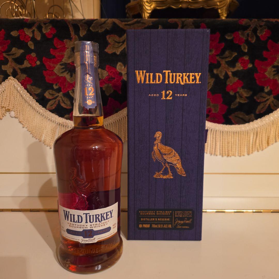 入手困難] ワイルド ターキー 12年 箱付き 終売品 13500円 !