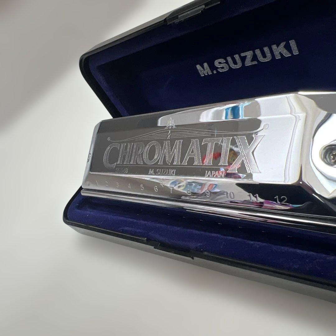 【美品】M.SUZUKI CHROMATIX SCX-48 C ハーモニカ