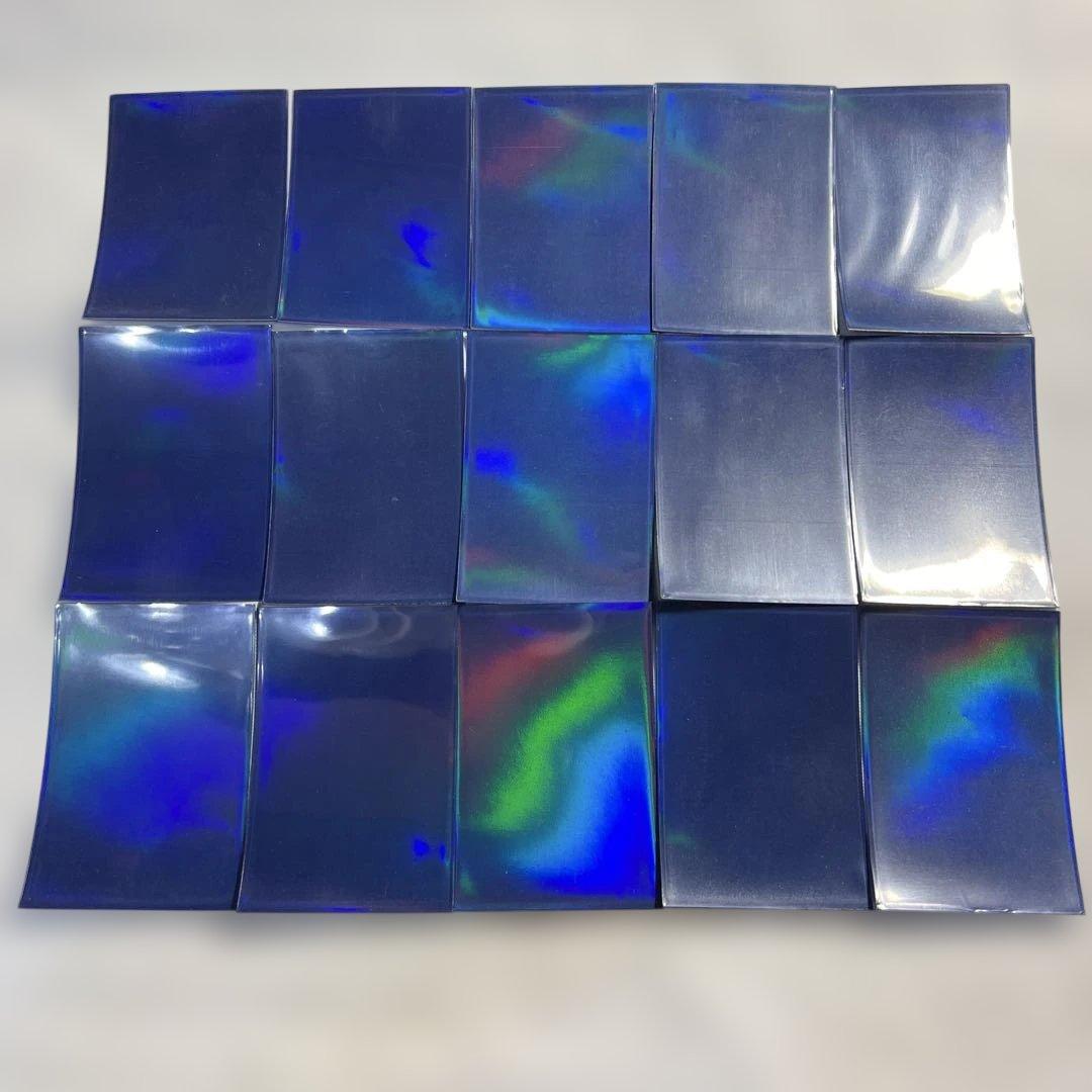 オベリスクブルー　スリーブ　15枚　セット　遊戯王　カードプロテクター