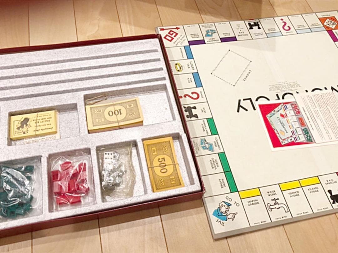 【激レア】 ヴィンテージ　MONOPOLY 　モノポリー　1964年版