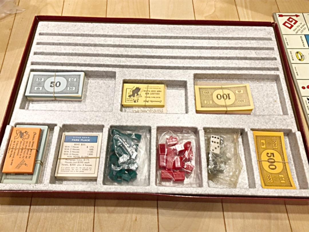 【激レア】 ヴィンテージ　MONOPOLY 　モノポリー　1964年版