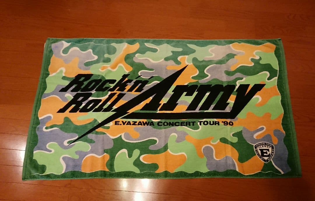 矢沢永吉 1990年エンブレム ロックンロールアーミー 当時物 SBT