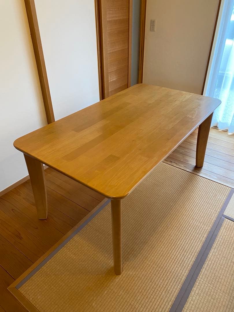 カリモクkarimoku木製ダイニングテーブルと椅子4脚セット