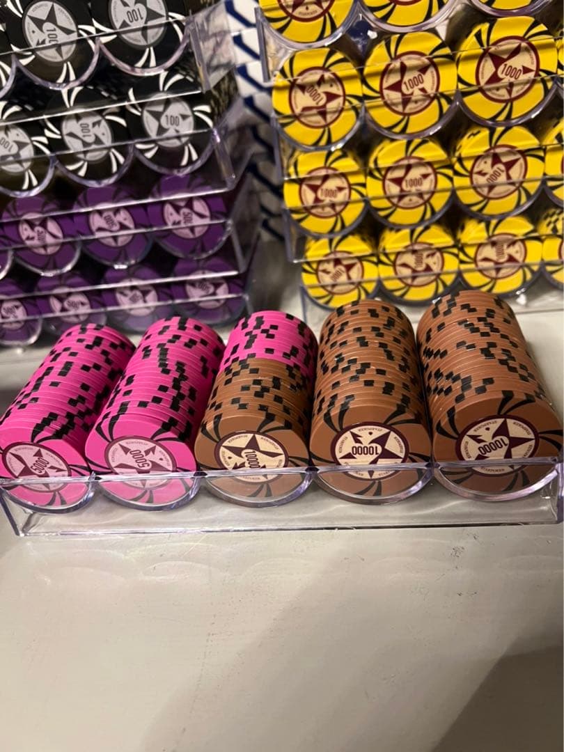 カジノ　チップ　テキサスホールデム　ポーカー　グッズ