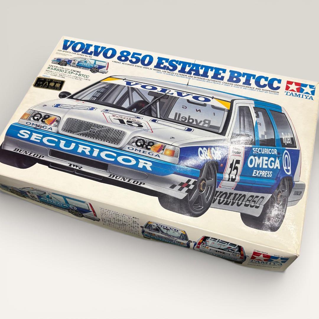 タミヤ 1/24 ボルボ 850 エステート BTCC 未組立 プラモデル Tamiya 1/24 Volvo 850 Estate BTCC