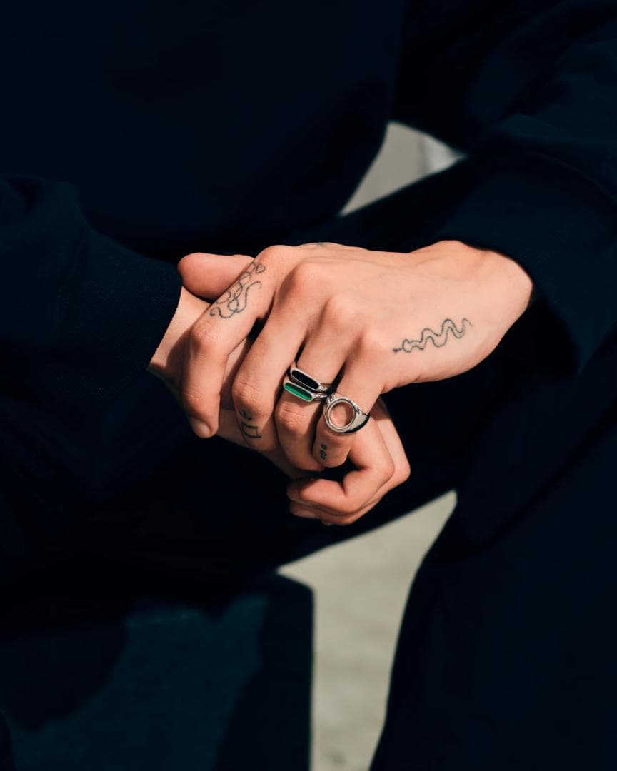 25aw新品 TOMWOOD トムウッド Mario Ring Onyx 48