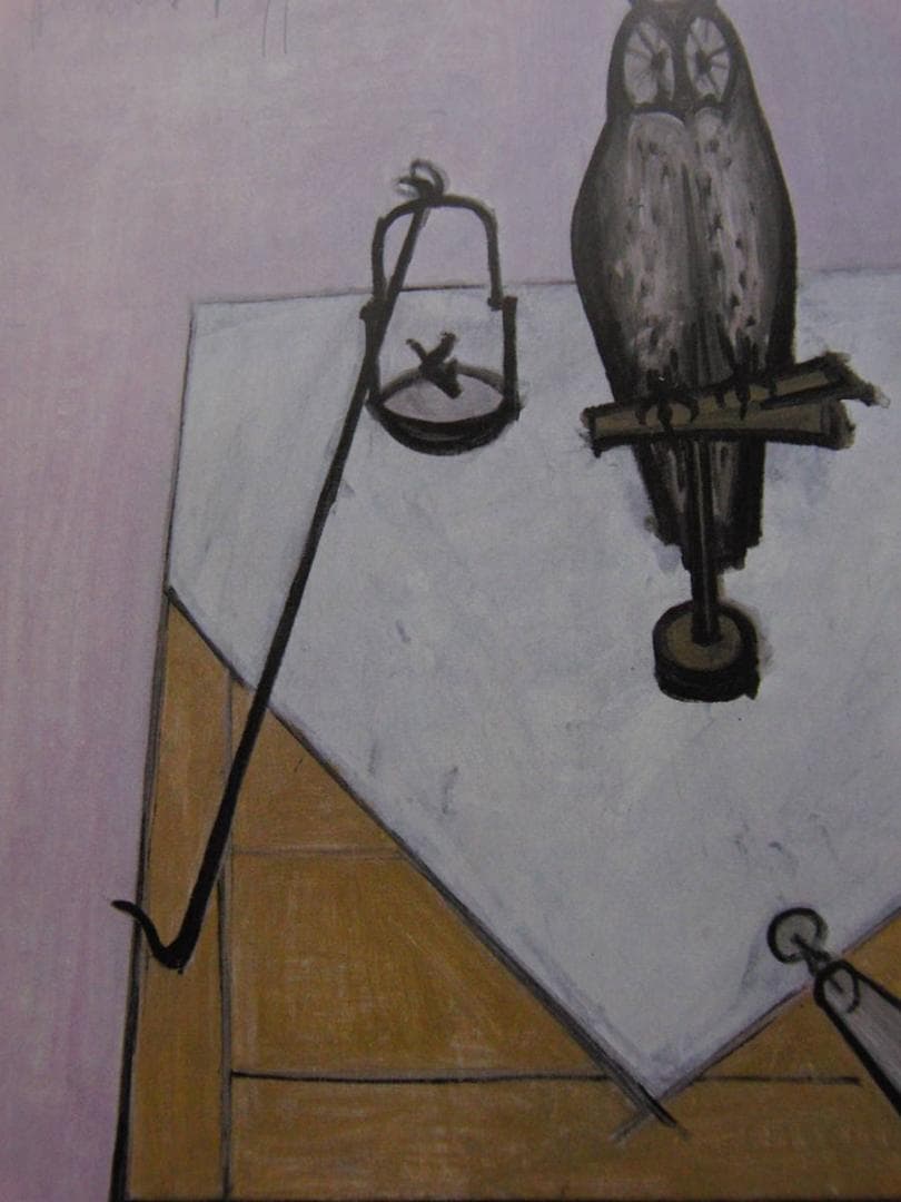 ベルナール・ビュッフェ,Nature morte a l'oiseau lyre