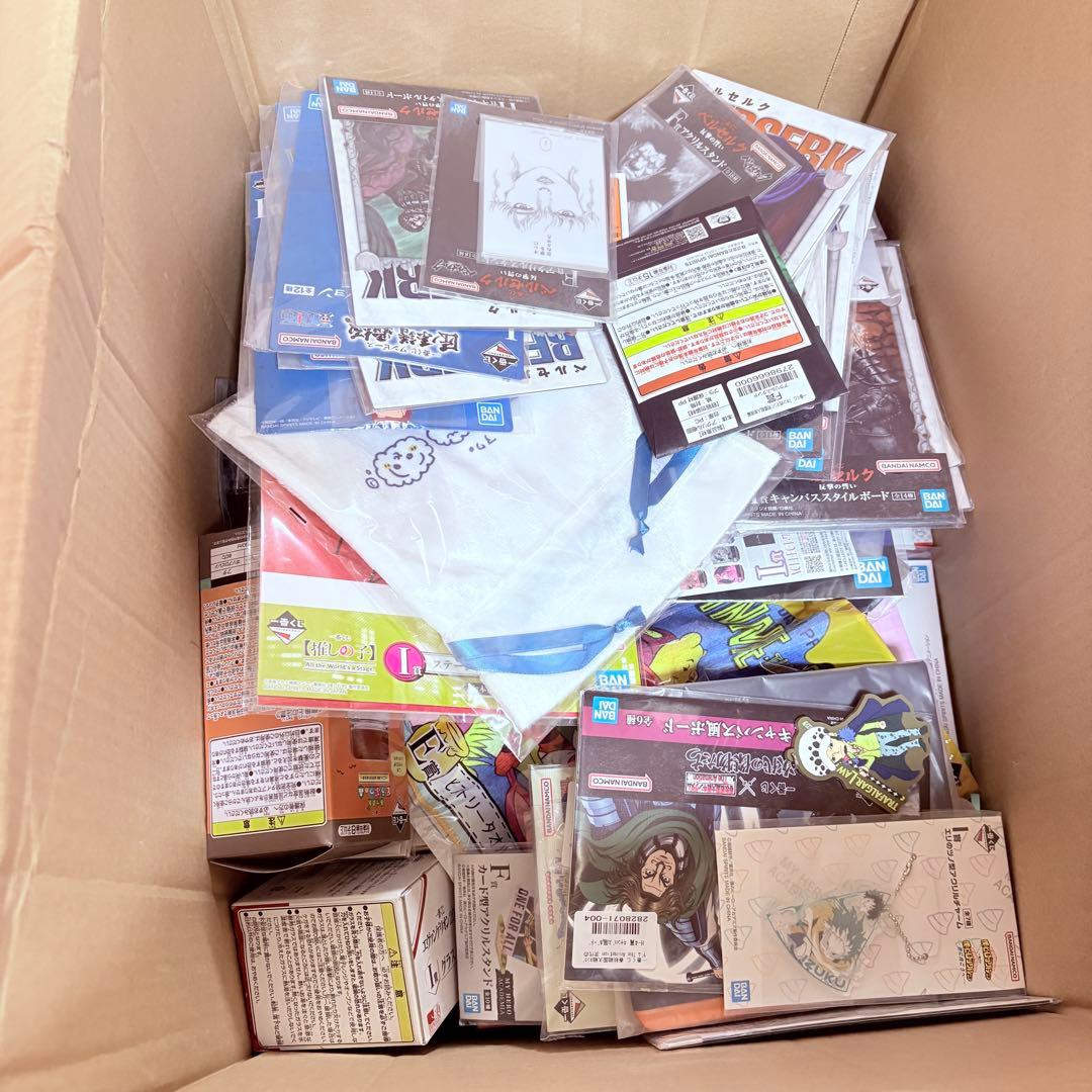 140サイズ 満載 16kg アニメグッズ 一番くじ 下位賞 まとめ売り - メルカリ