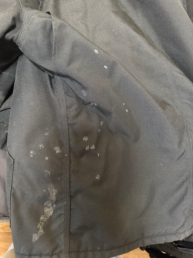 Carhartt ブラックジャケット コーデュロイ襟