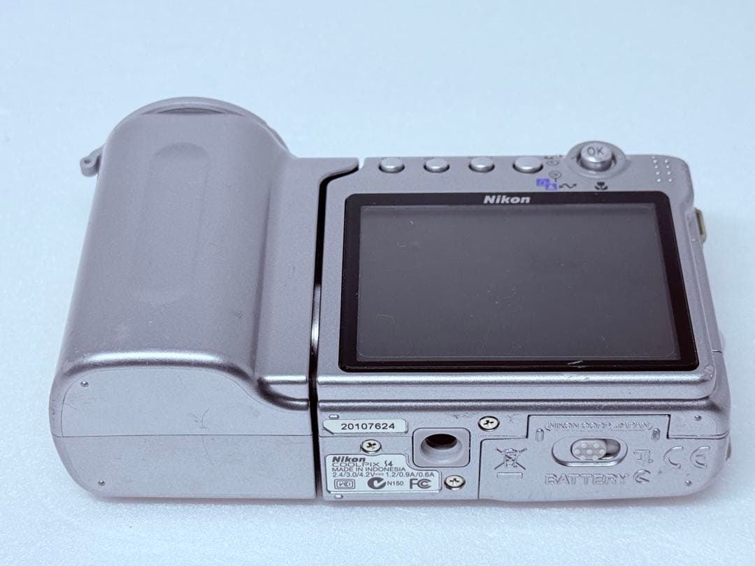 Nikon COOLPIX S4 コンパクトデジカメ 動作確認済 単3電池駆動