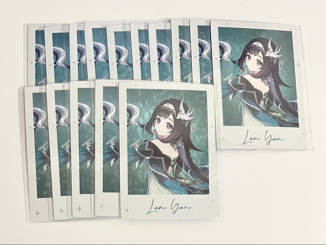 原神fes チェキ 藍硯 15枚セット - メルカリ