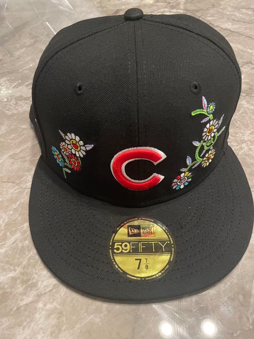 村上隆 MLB東京シリーズ2025 シカゴ カブス キャップ 7 7/8