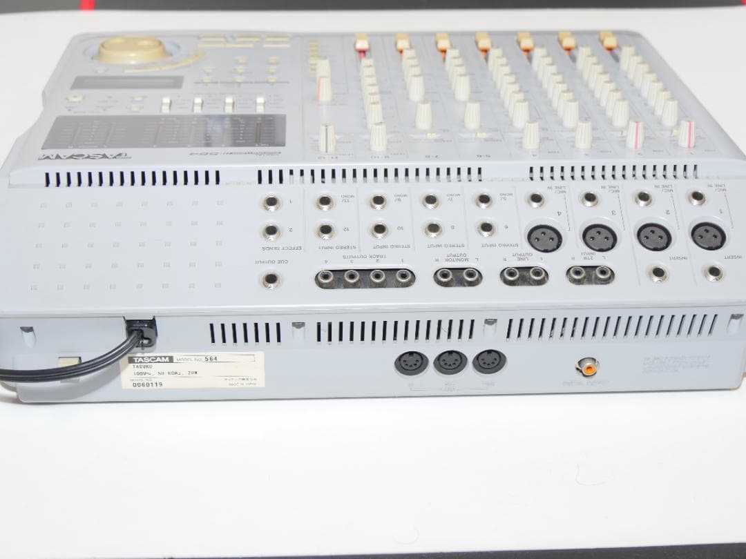 [動作チェック]TASCAM 564 MD マルチトラックレコーダー