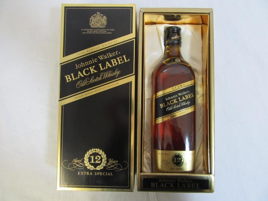 未開栓】ウイスキー Johnnie Walker Black Label - メルカリ
