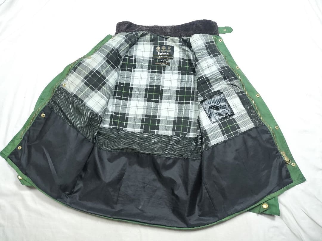 00s Barbour international A7 M グリーン - メルカリ