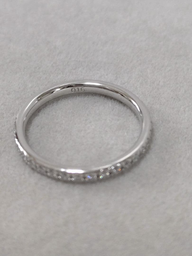 オレフィーチェ PT950 4号 フルエタニティリング