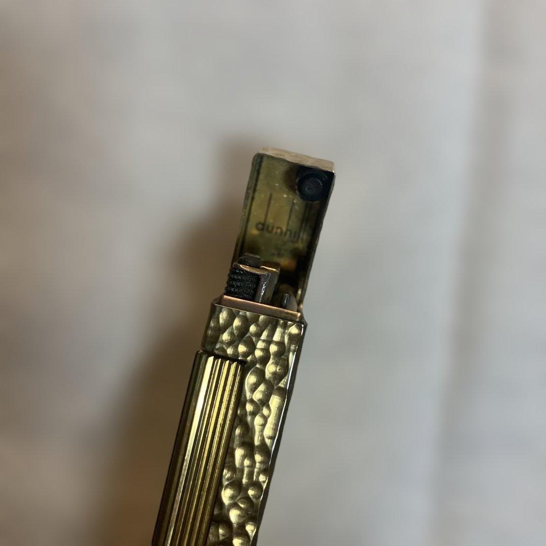 ダンヒルガスライターゴールド