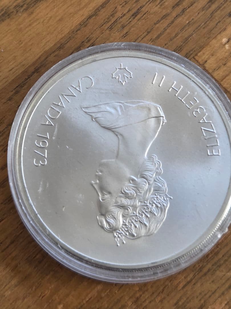 カナダ連邦 モントリオールオリンピック 記念10ドル銀貨 1976 - メルカリ