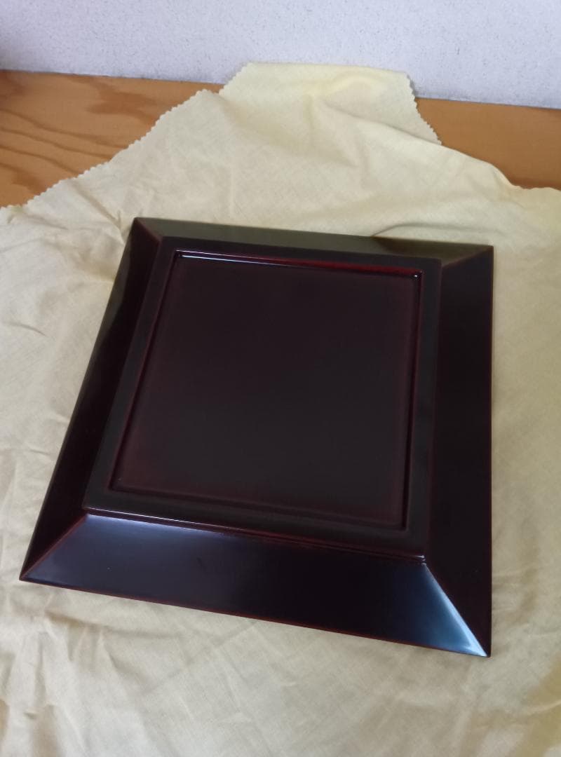 美品・作者印】中村宗悦作の印布付き 而妙斎好の松葉蒔絵四方盆 - メルカリ