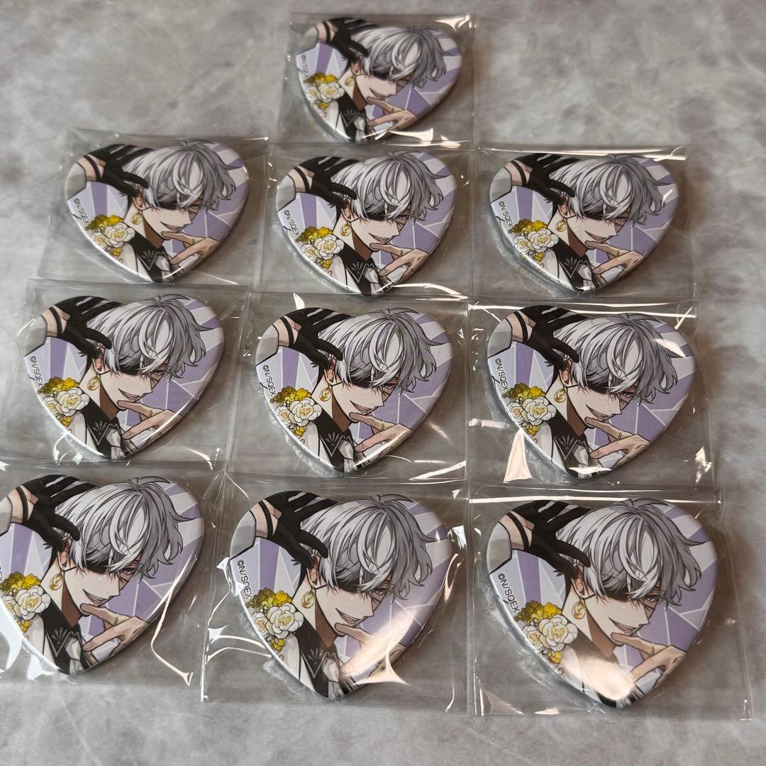 東京エイリアンズハート缶バッジドレスアップ雨宮零士84点