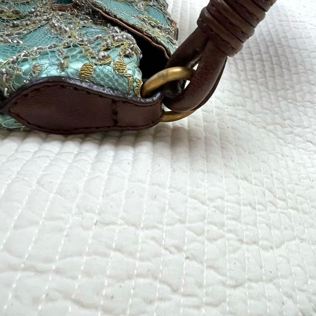 VALENTINO ビジューバッグ　ショルダーバッグ　パーティーバッグ　レース