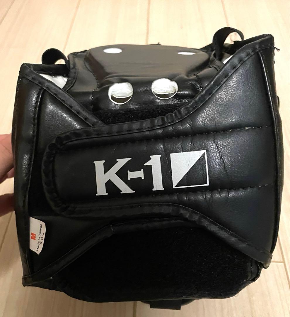 美品］K-1 公式 アマチュアキッズ ヘッドギア 格闘技 防具 サイズM
