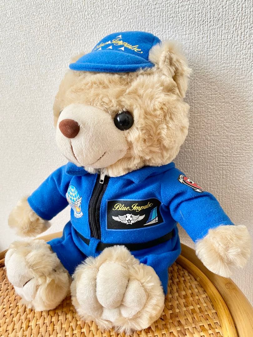 自衛隊 陸上自衛隊 航空自衛隊 ブルーベア 中サイズ ぬいぐるみ 3体セット