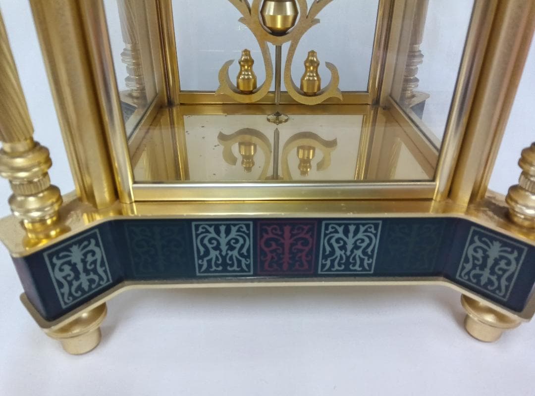 Nマーク 置時計 振り子時計 アンティーク / 079