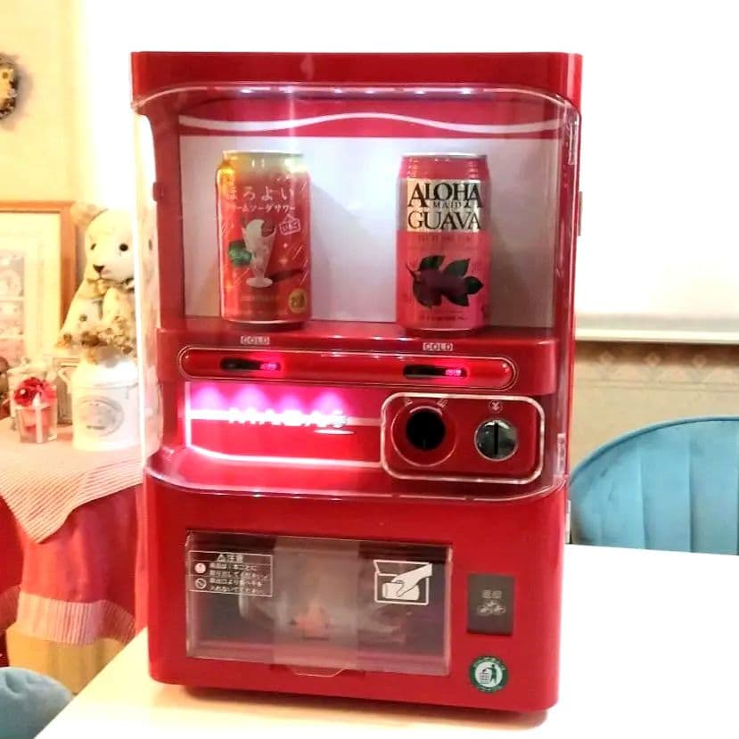 希少/美品 マサオコーポレーション ミニ自動販売機型保冷庫 取説/全