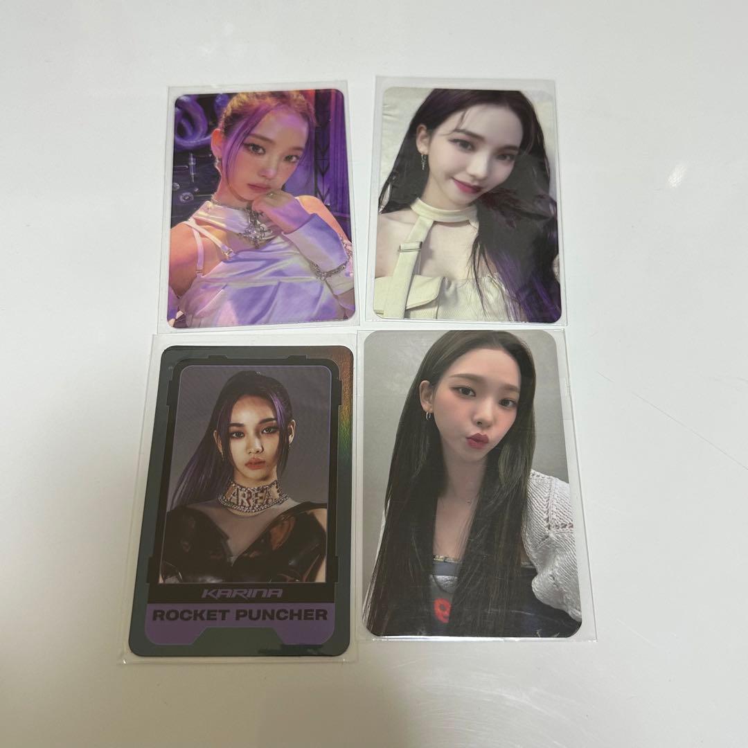 aespa カリナ ポップアップ ラキドロ 映画 限定 トレカ