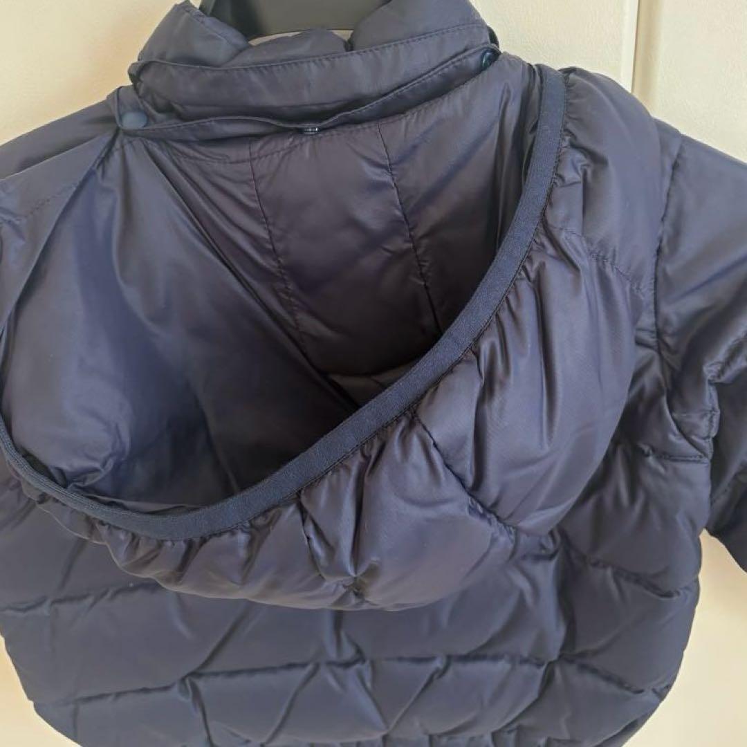 美品　THE NORTH FACE ネイビー　ダウン 90 クリーニング済み