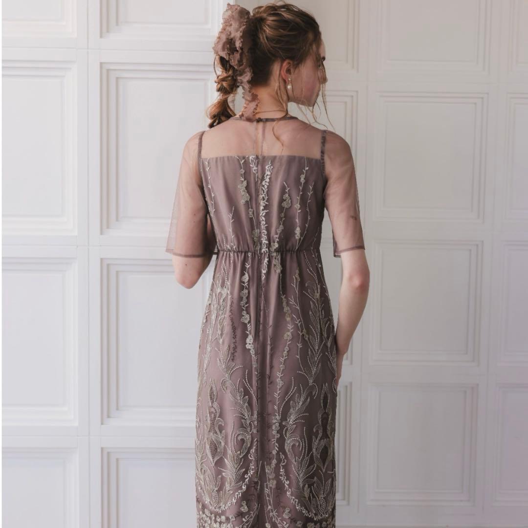 【おまけ付】マルチケープIライン ドレス 結婚式 お呼ばれ