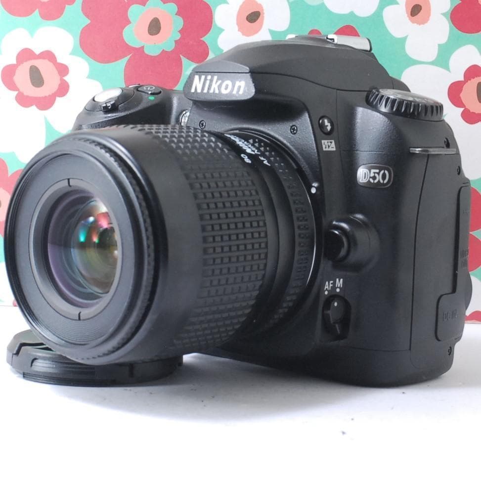❤初心者必見❤️スマホに送れる❤Nikon D50レンズキット❤️使いや