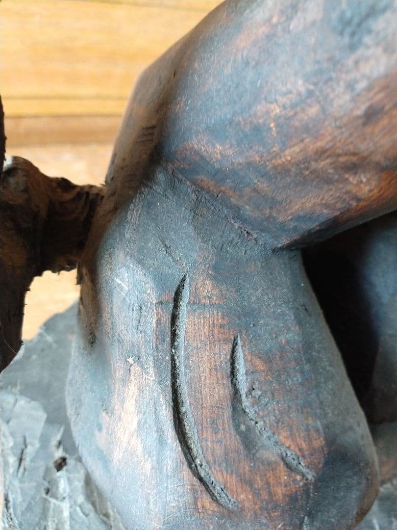 アメリカ アンティーク 木彫り PARA BR TOTA 96 - メルカリ