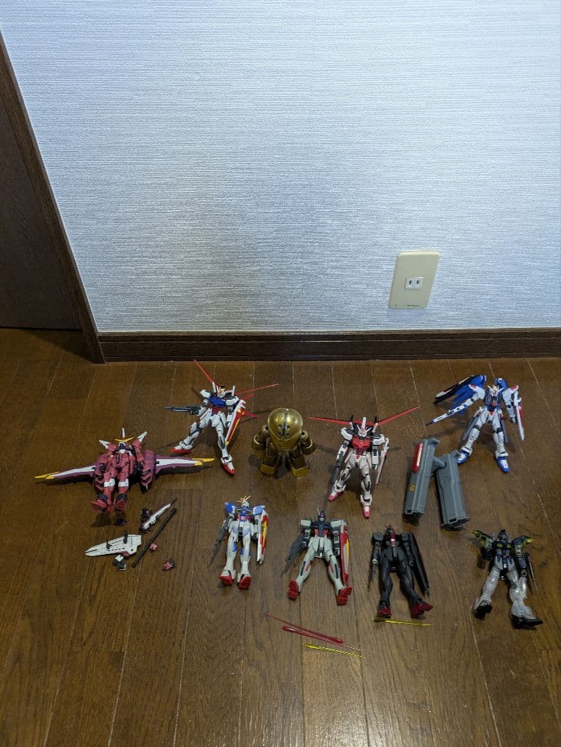 プラモデル ガンダム ガンプラ HG RG ジャンク 武器 完成品 まとめ売り