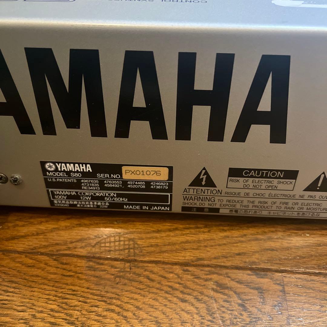 YAMAHA CS6X シンセサイザー 61鍵 中古ジャンクにて