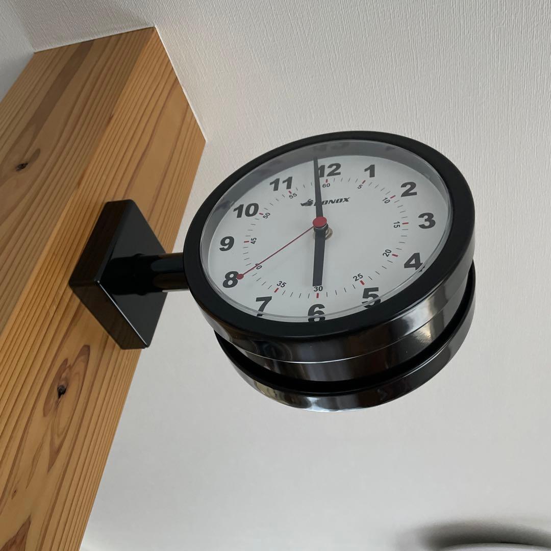 ダルトン両面時計 ダブルフェイスクロック ブルックリン　BONOX