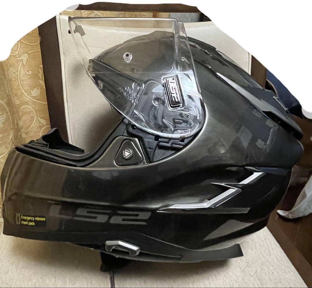 緊急値下使用半年弱　LS2 CHALLENGER F フルフェイスヘルメット L