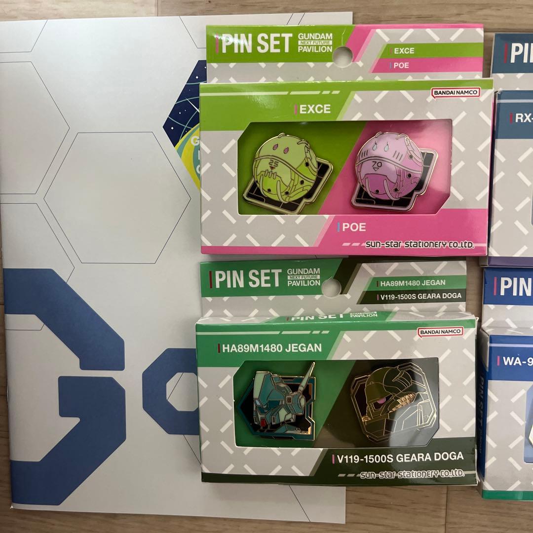 GUNDAM ピンバッジセット 万博 2025 ハロ - メルカリ