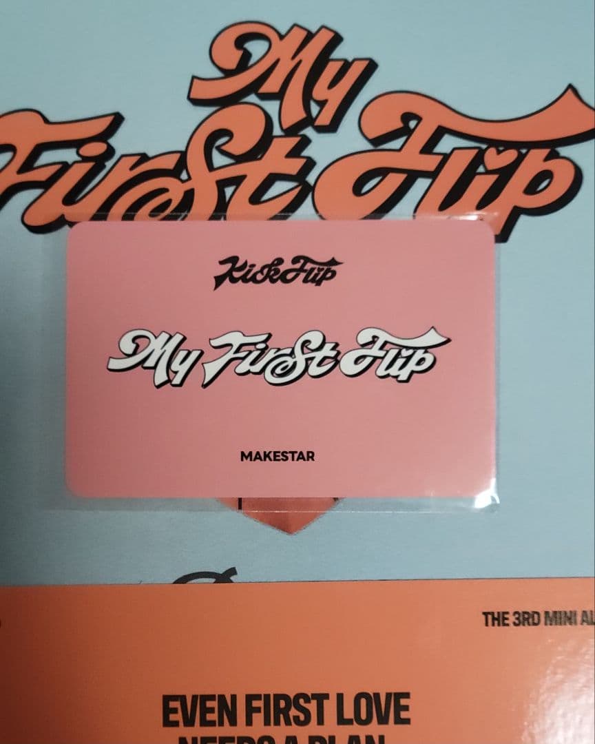 kickflip ケイジュ makestar ポラロイド 直筆サイン入り チェキ