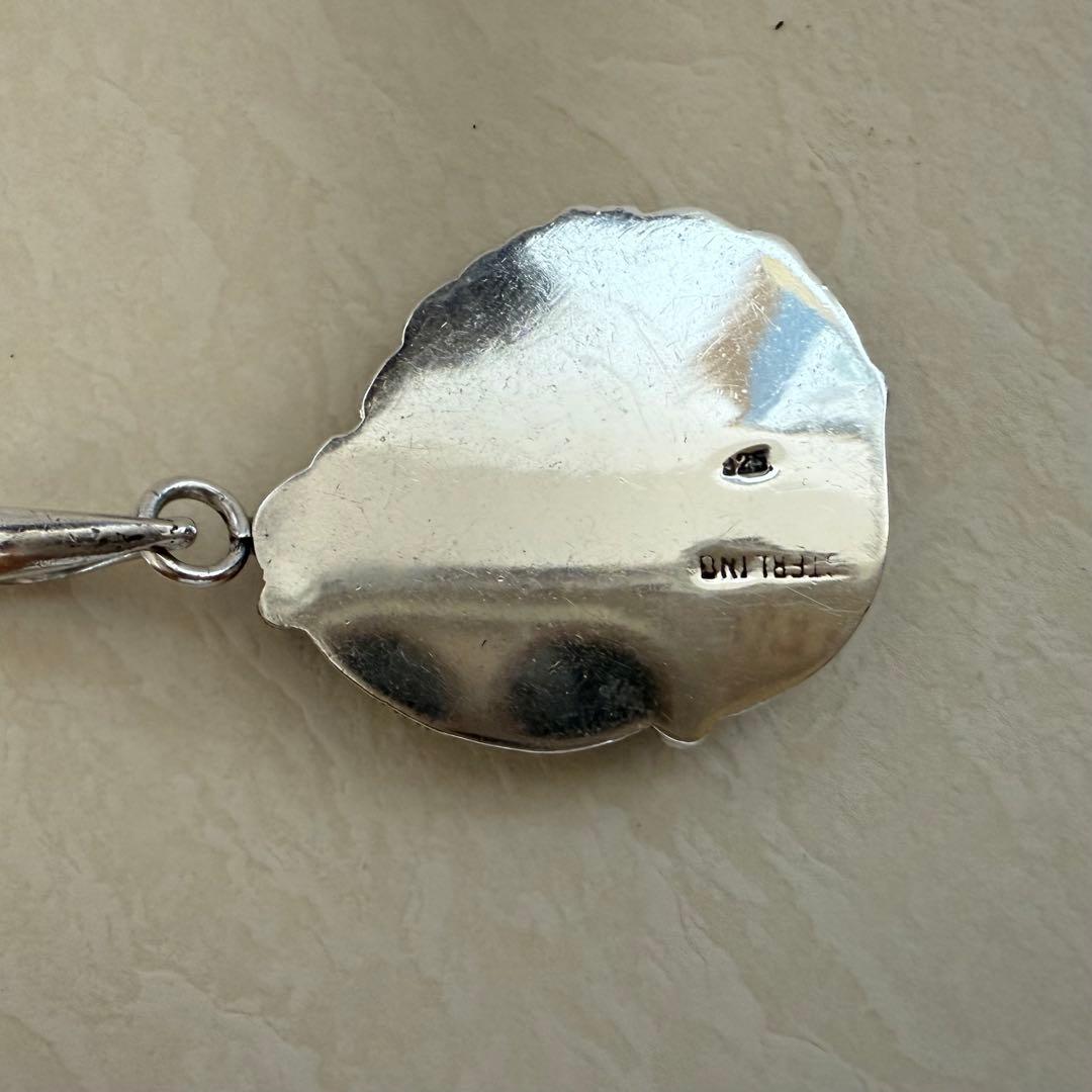 インディアンジュエリー 925スターリングシルバー オパールペンダント