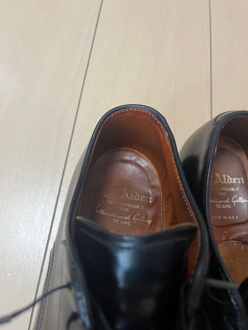 ALDEN オールデン 54332 ブラックコードバン US7.5D beams