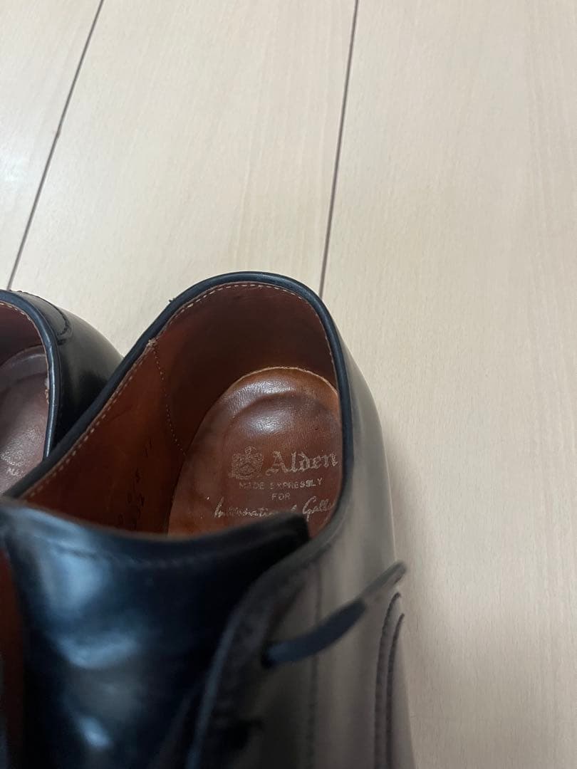 ALDEN オールデン 54332 ブラックコードバン US7.5D beams