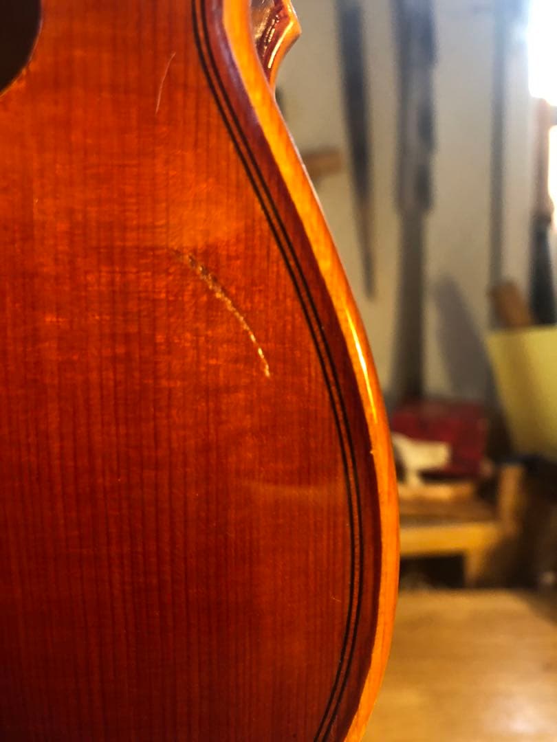 【応援値下げ中】手製バイオリン ドイツ製 4/4 2004