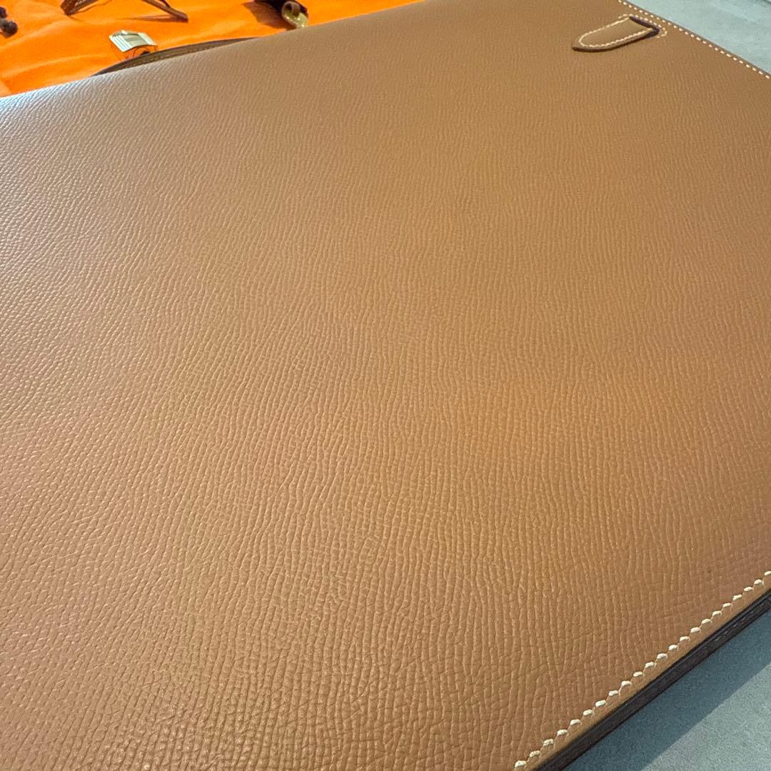 【極美品】エルメス ケリー デペッシュ38 ゴールドカラー ゴールド金具 激レア