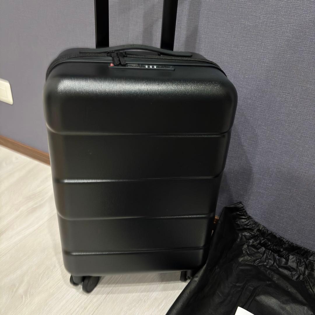 MAIMO スーツケース 機内持ち込み Sサイズ 約36L 約2.9kg 黒 MAIMO