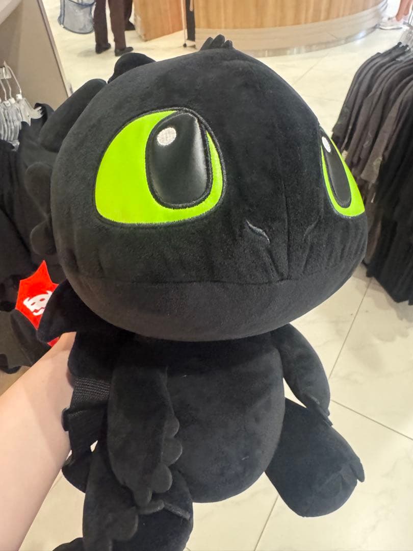 【海外限定】一生友子さん着用 ヒックとドラゴン ぬいぐるみ リュックサック