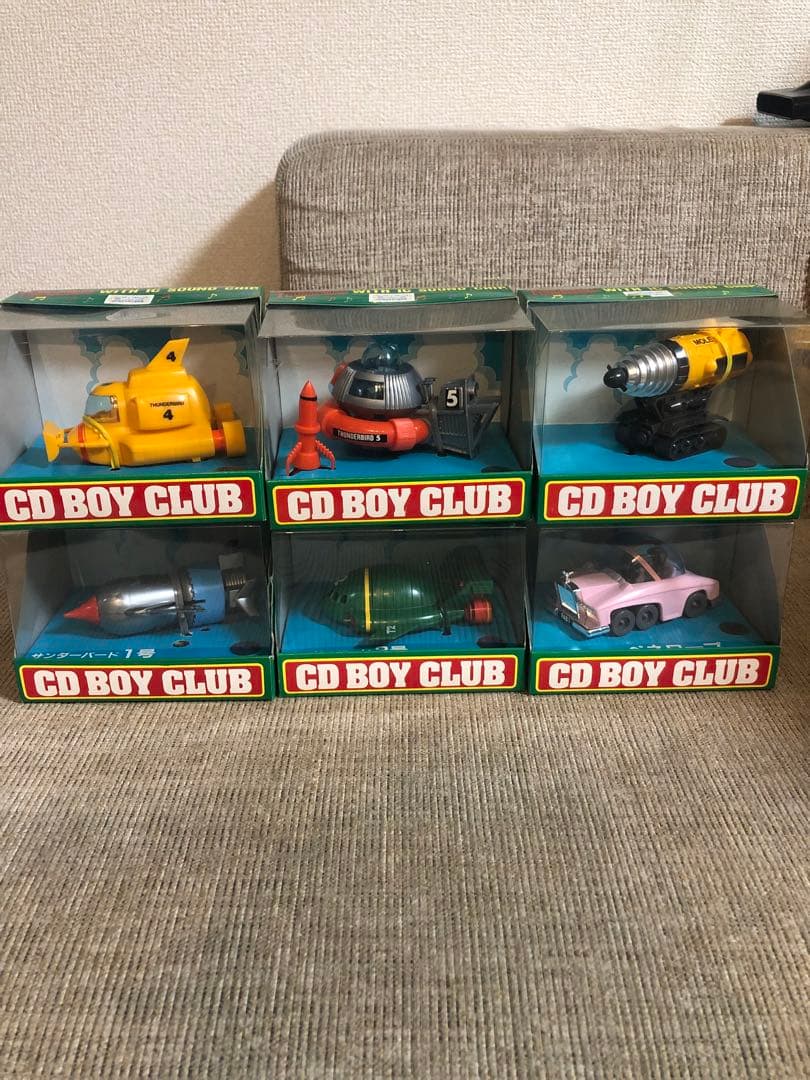 フルコンプ　サンダーバード　新品未使用　フィギュア　6点セット フルコンプ サンダーバード 新品未使用 フィギュア 6点セット Yahoo