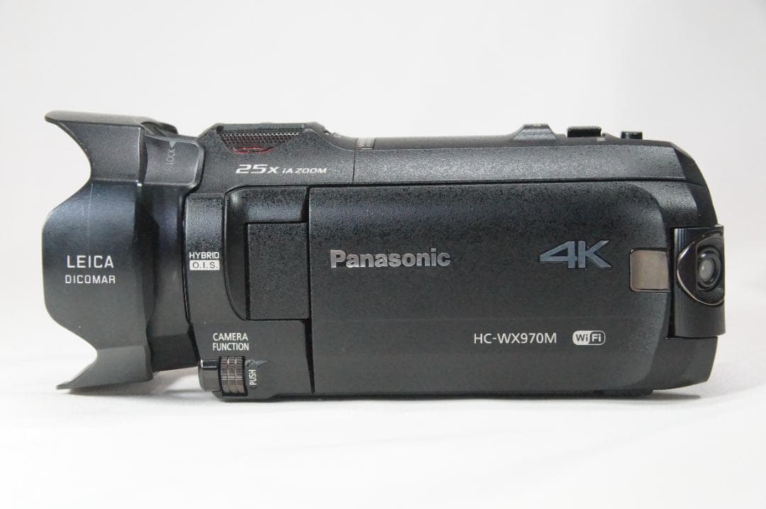 【動作品】 Panasonic HC-WX970M 4K ビデオカメラ ブラック