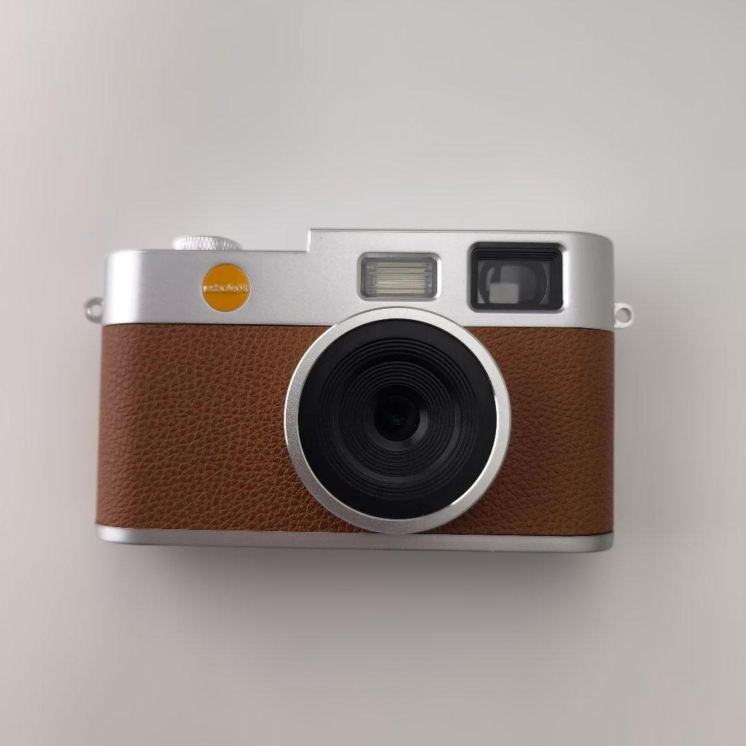 echolens cameraコンパクトデジタルカメラ シルバー/ブラウン - メルカリ